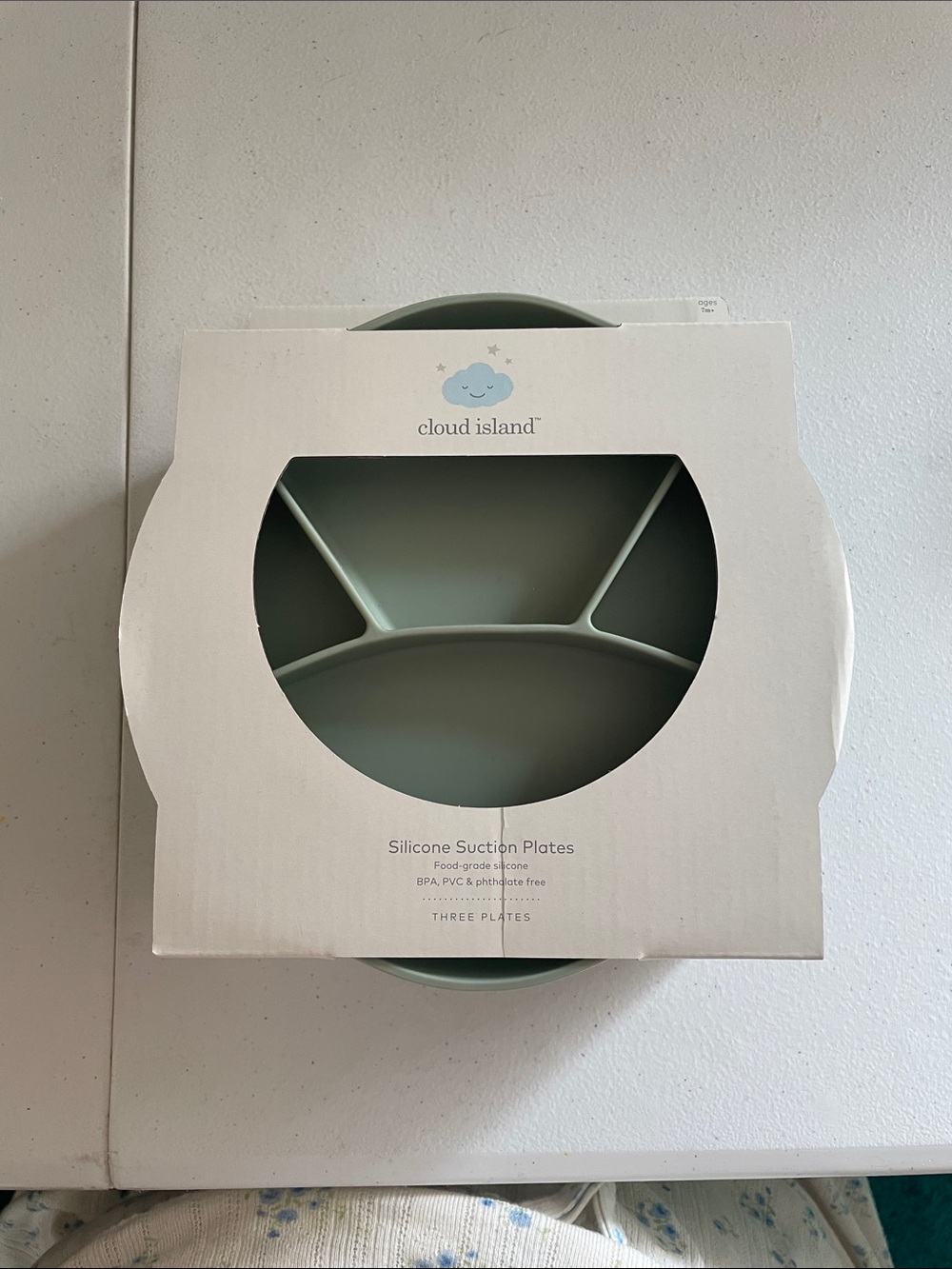 Cloud Island Silicone Plates
